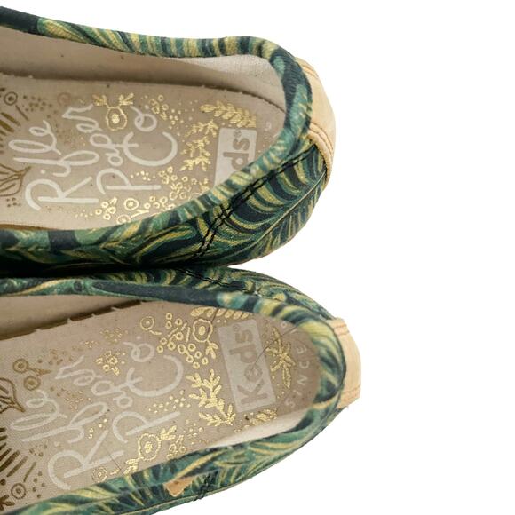 Keds Palm Leaves Print Platform Espadrille Sneakers Sz 7 - Picture 6 of 9